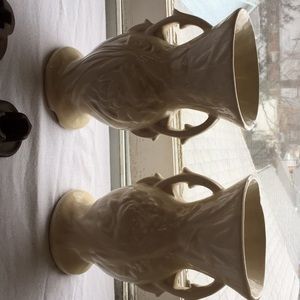 Antique McCoy 8”Vases